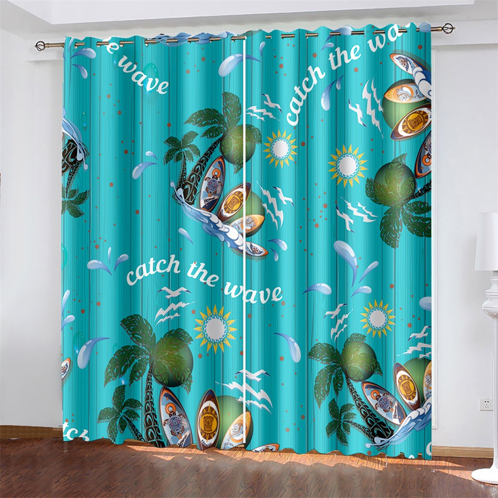 Breathable curtains waterproof shower curtain